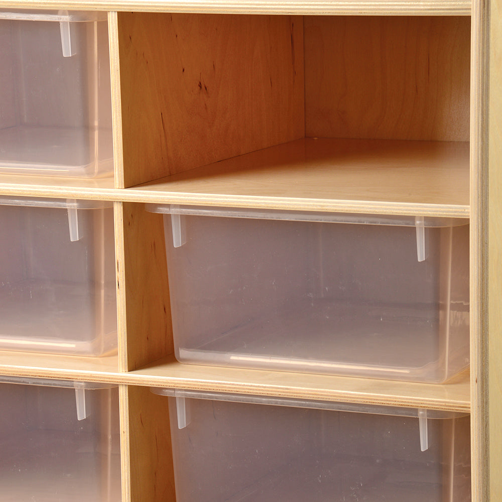 Shelves Built For Jumbo Storage Totes