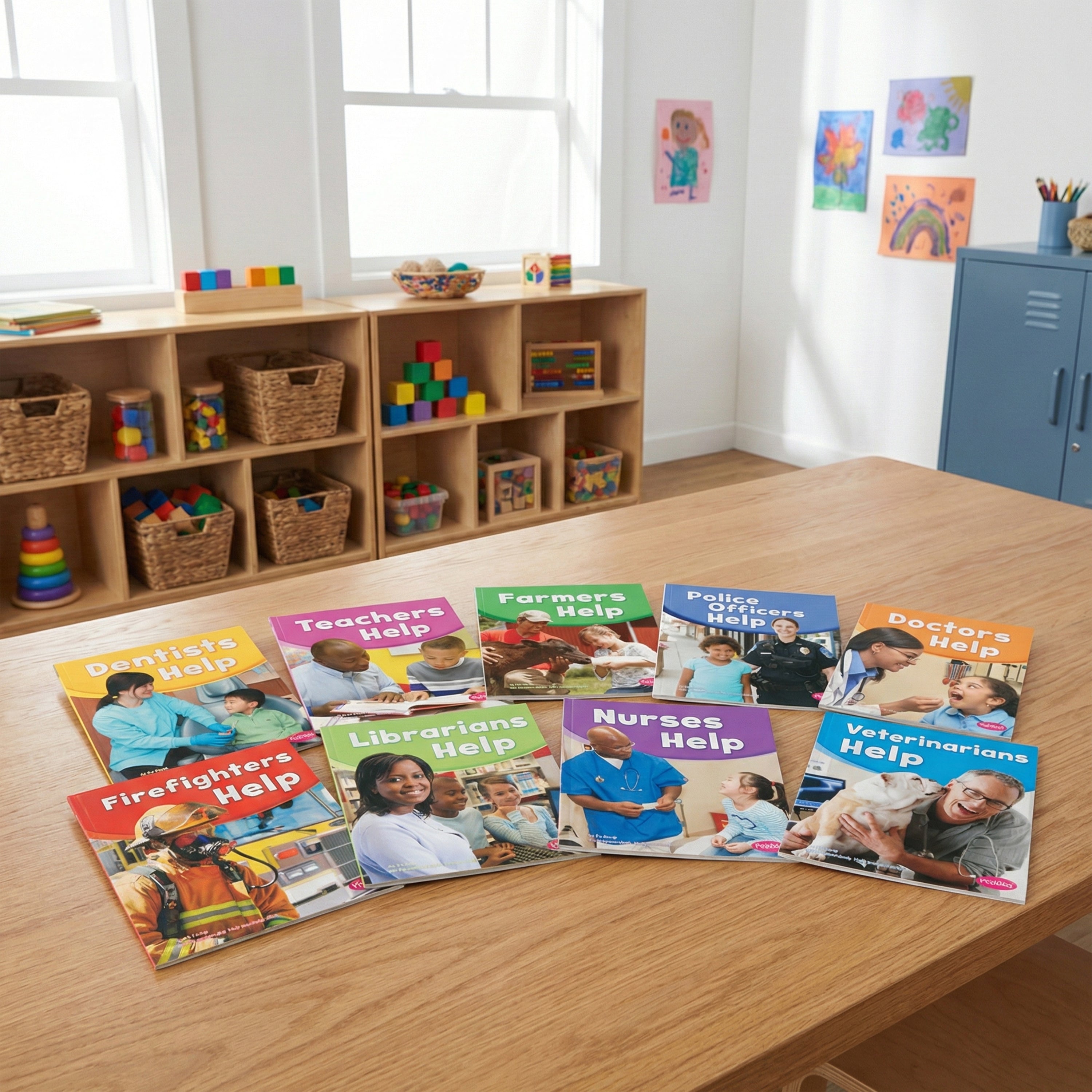 Pebble Books® Our Community Helpers Book Set, Softcover - 10 PC