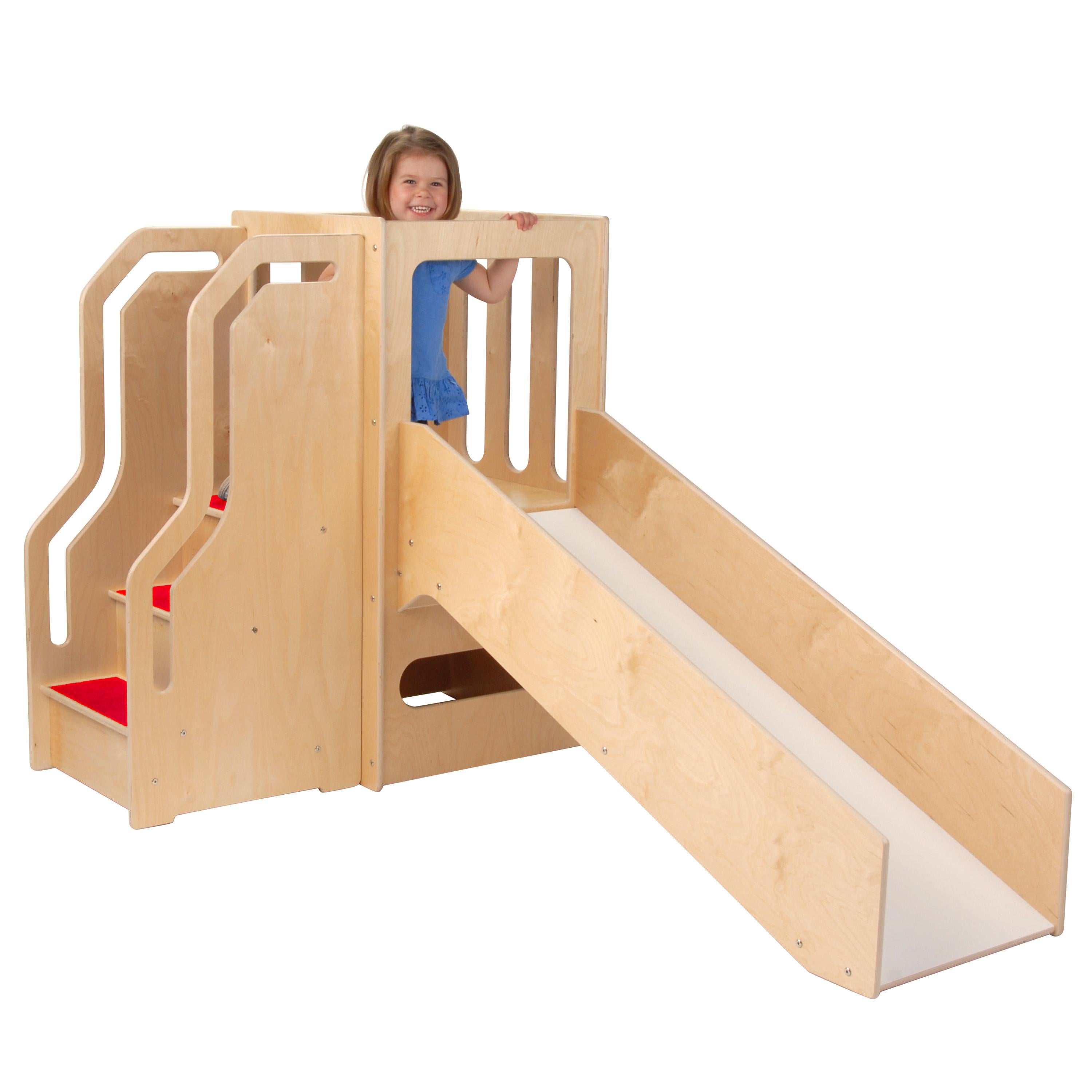 Space-Saver Toddler Wooden Activity Center