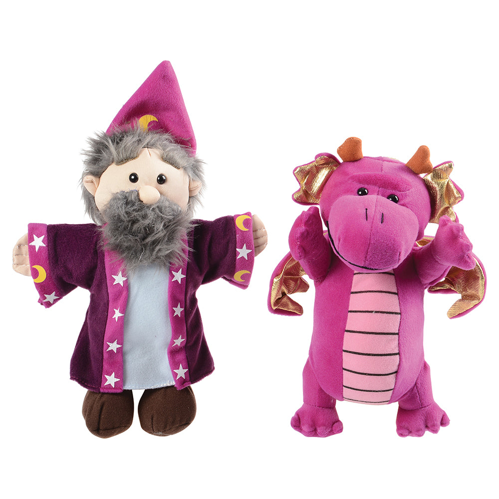 Wizard & Dragon Full-Bodied Puppets