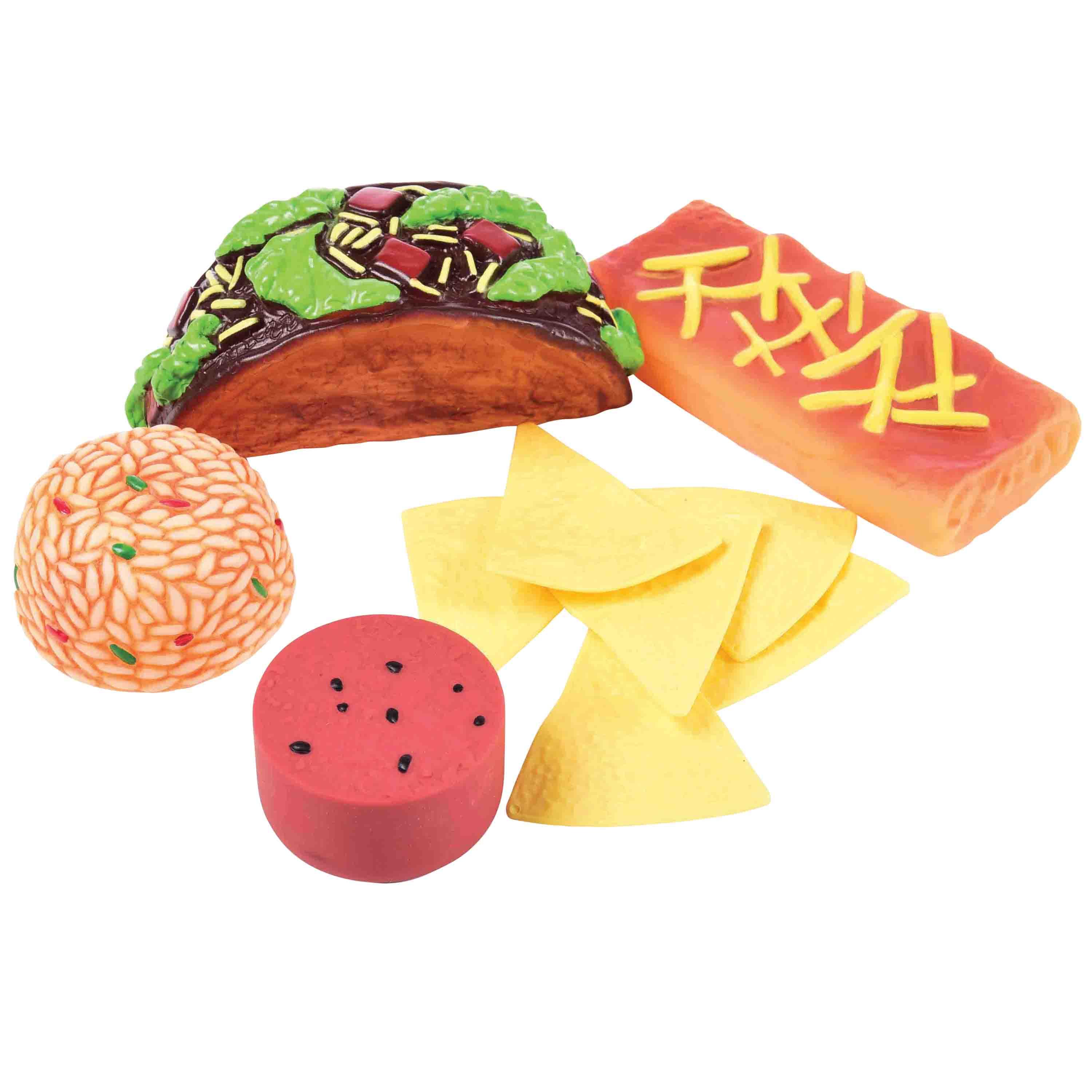 Realistic World Play Food Set