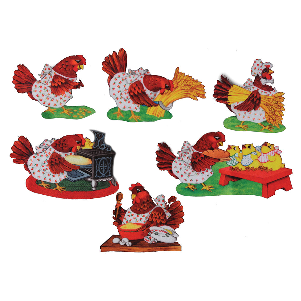 Little Red Hen Flannel Board Set