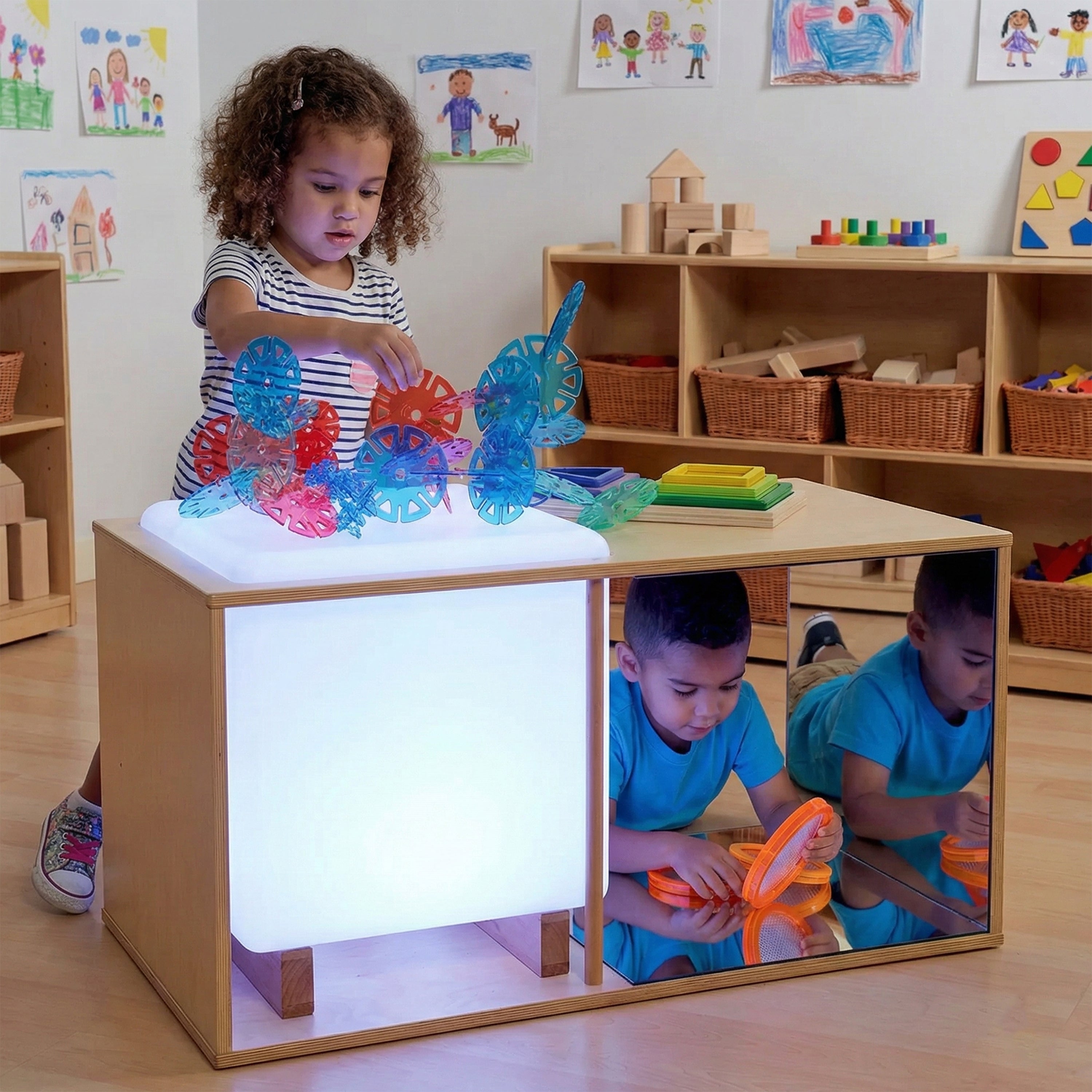 Ultimate Light Studio with Portable LED Light Cube