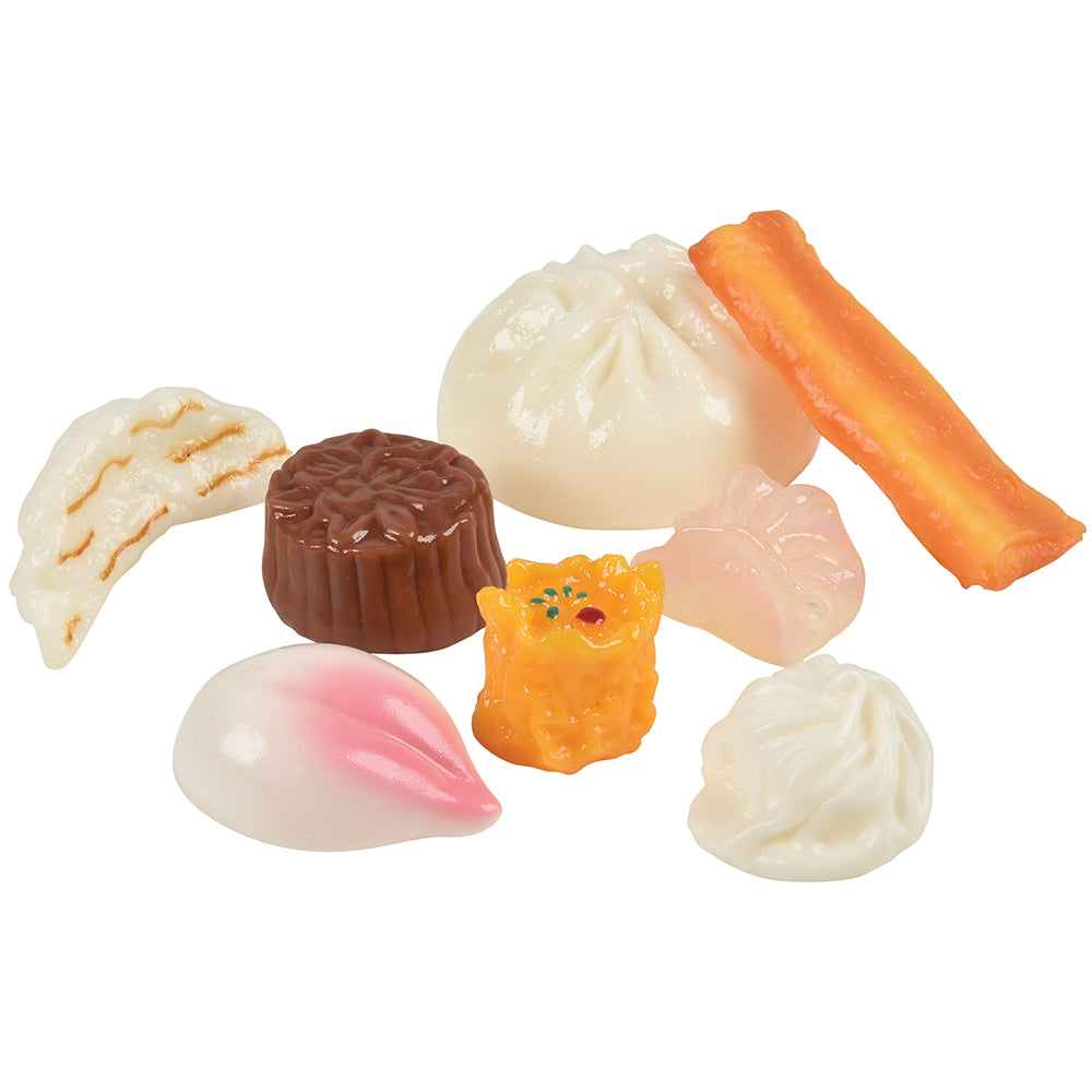 Realistic Dim Sum Play Food Set – 8-Piece Pretend Asian Cuisine for Kids