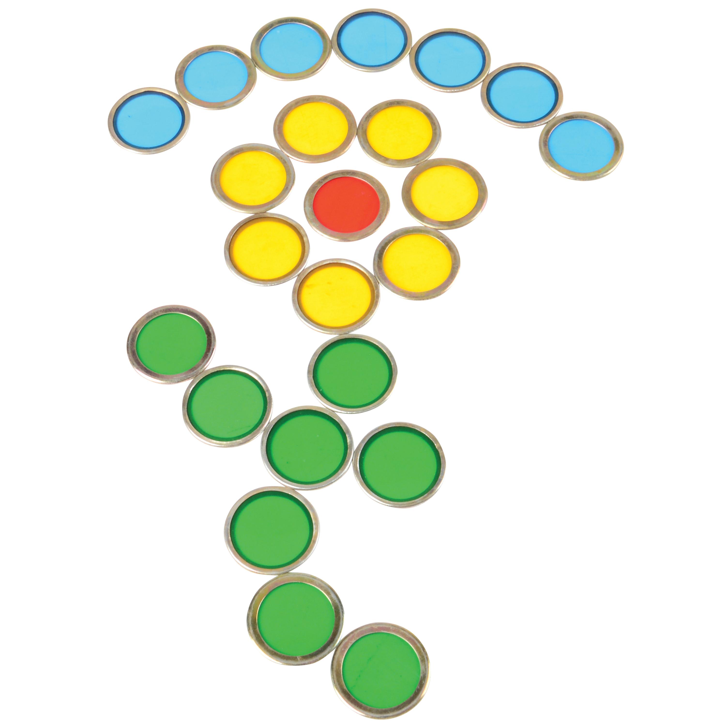 Magnetic Counting Chips & Block Magnet Set | 75-Piece STEM Learning Kit