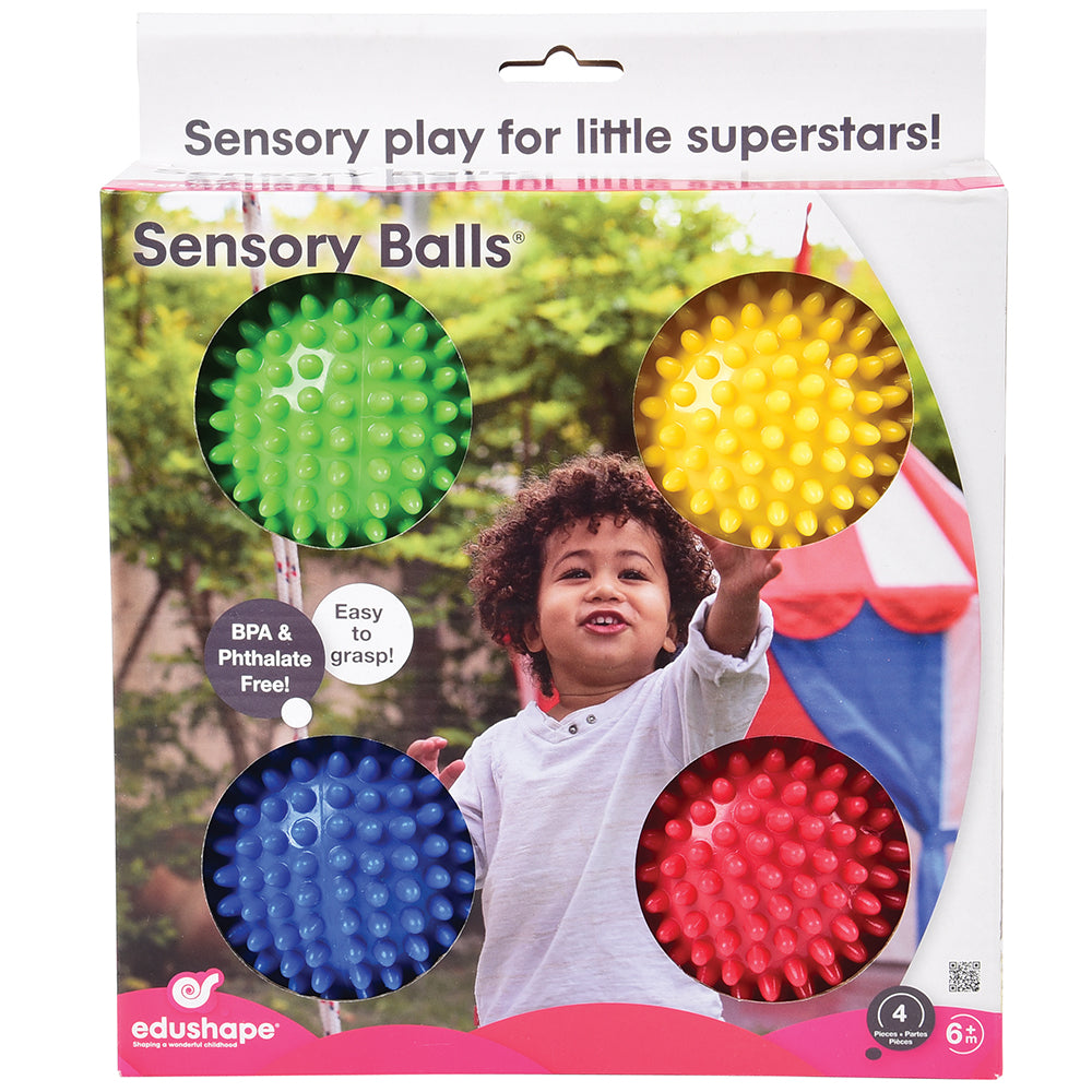 Edushape Textured Sensory Balls in Packaging