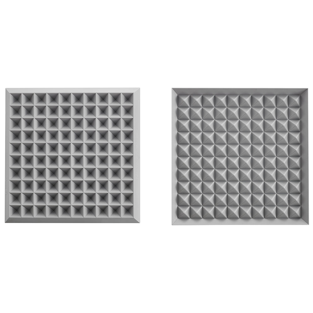 Gray Base Board for 3D Stacking Puzzles
