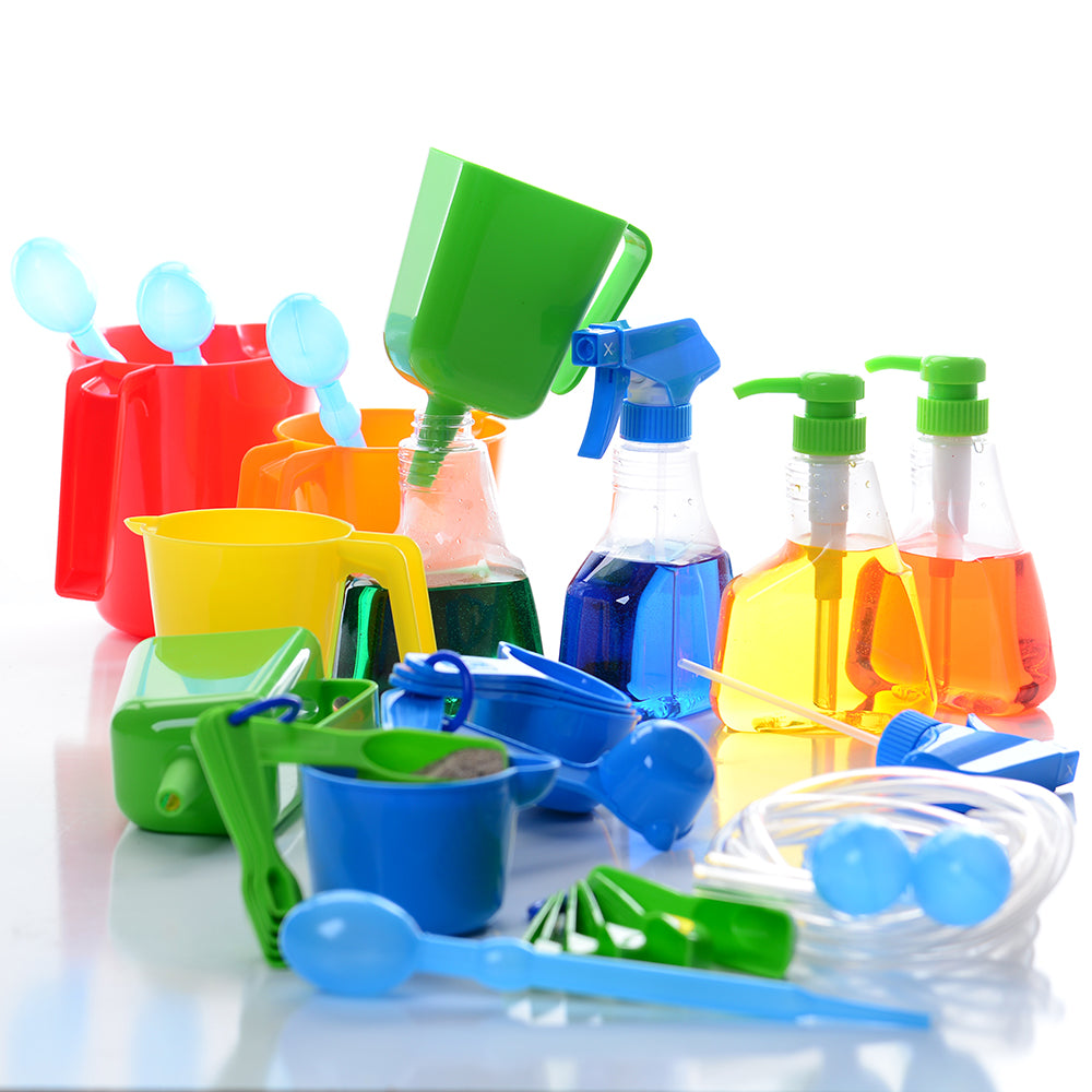 Exploring Water Play with Measure & Pour Kit