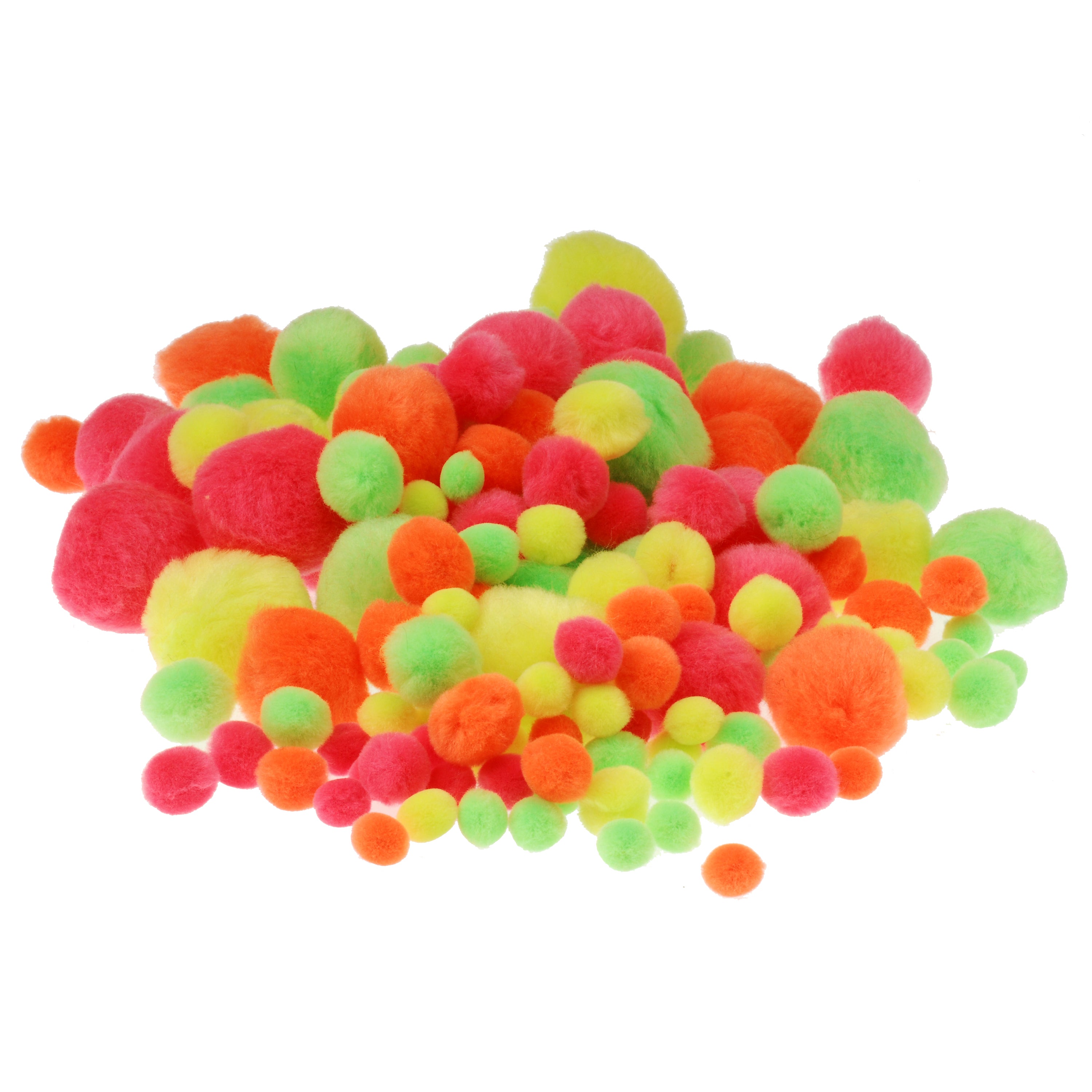 Neon Pom Poms