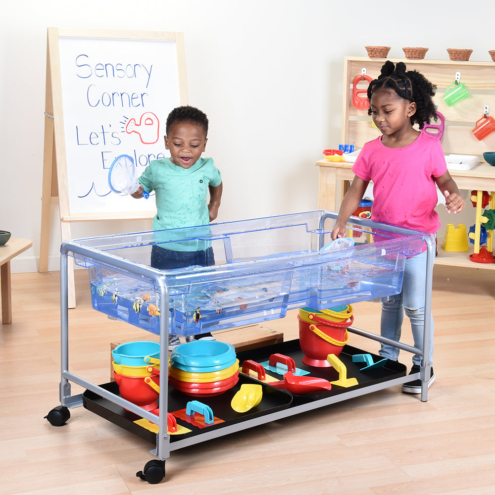Sensory Play with Toddler Water Table