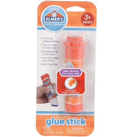 Elmer’s Disappearing Purple Glue Stick