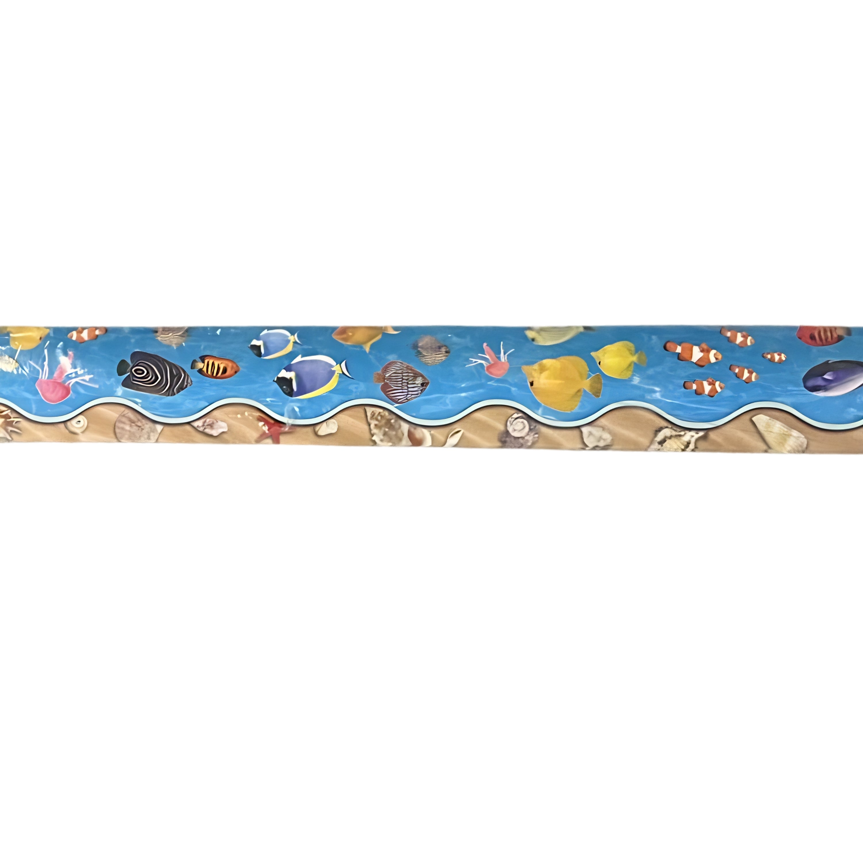 Tropical Fish Bulletin Board Border, 12-Pack