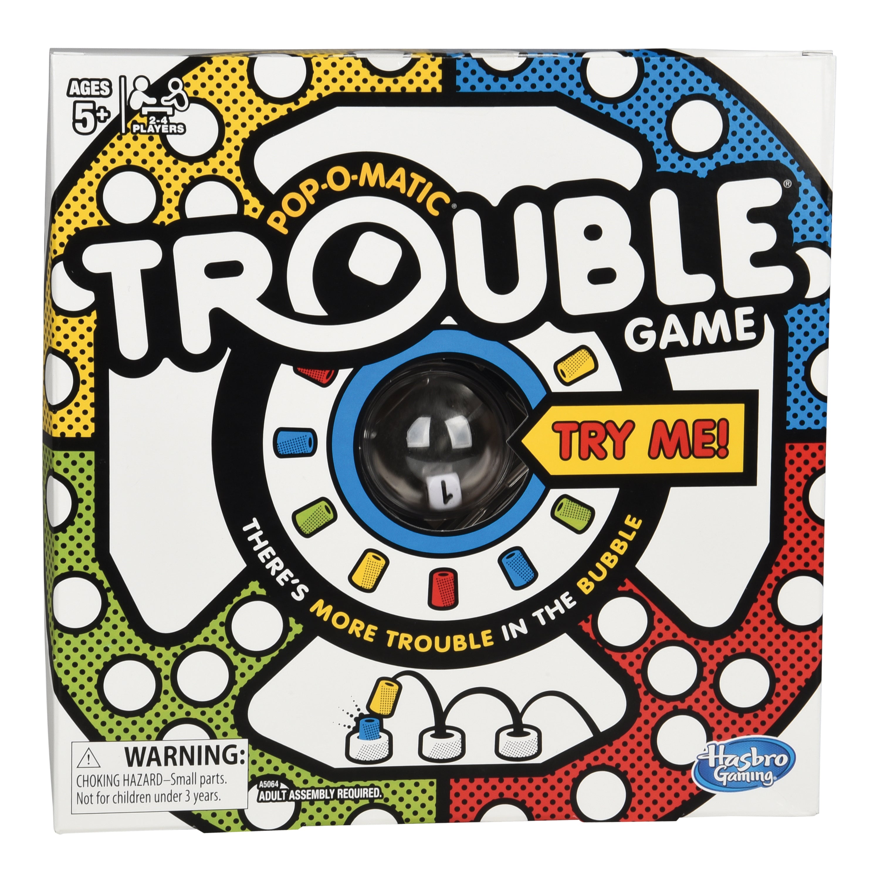 Trouble Pop-O-Matic Game