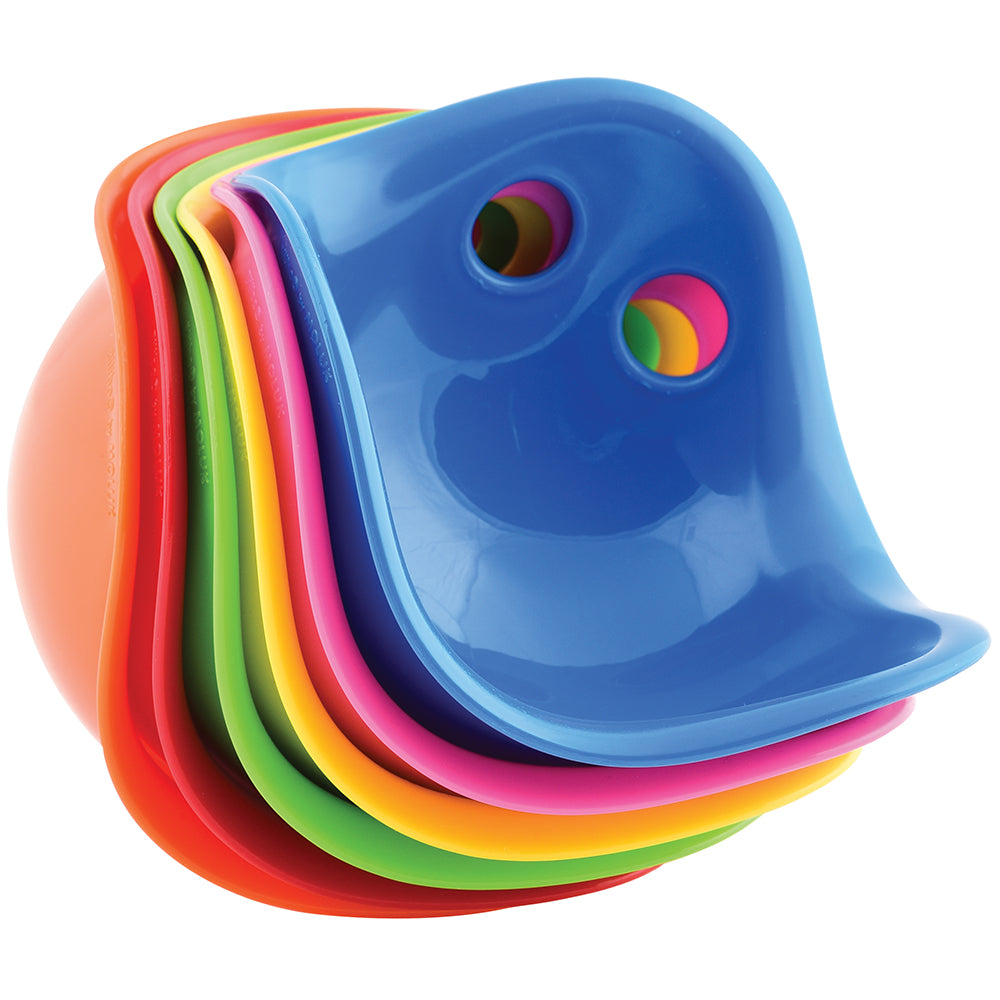 Set of Rainbow Mini Bilibo