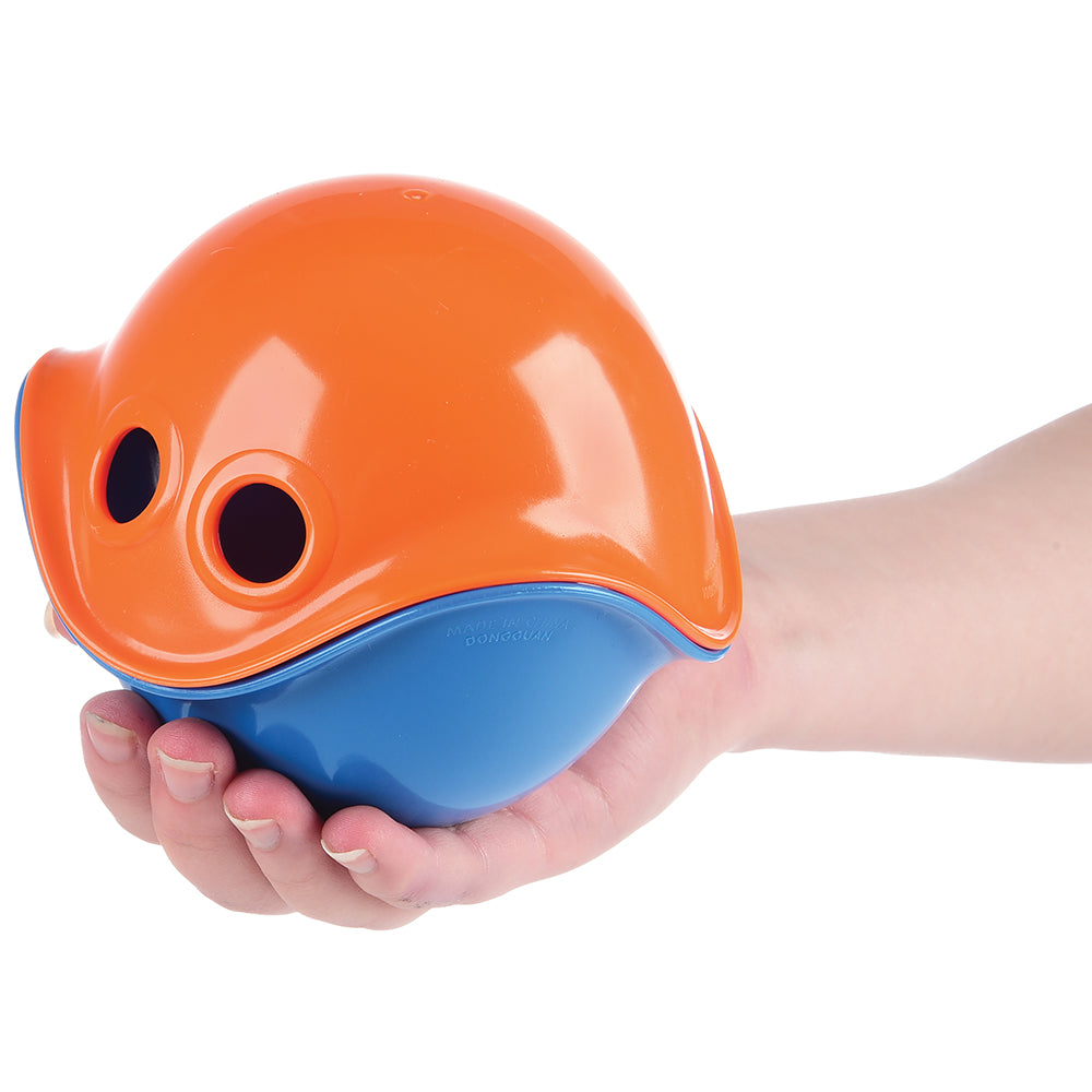 Handheld Blue and Orange Mini Bilibo