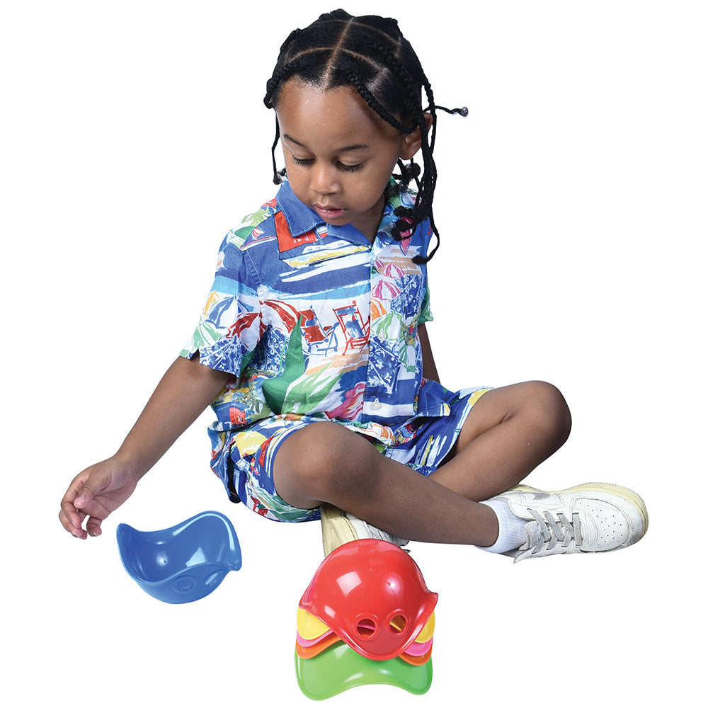 Sensory play with Mini Bilibo