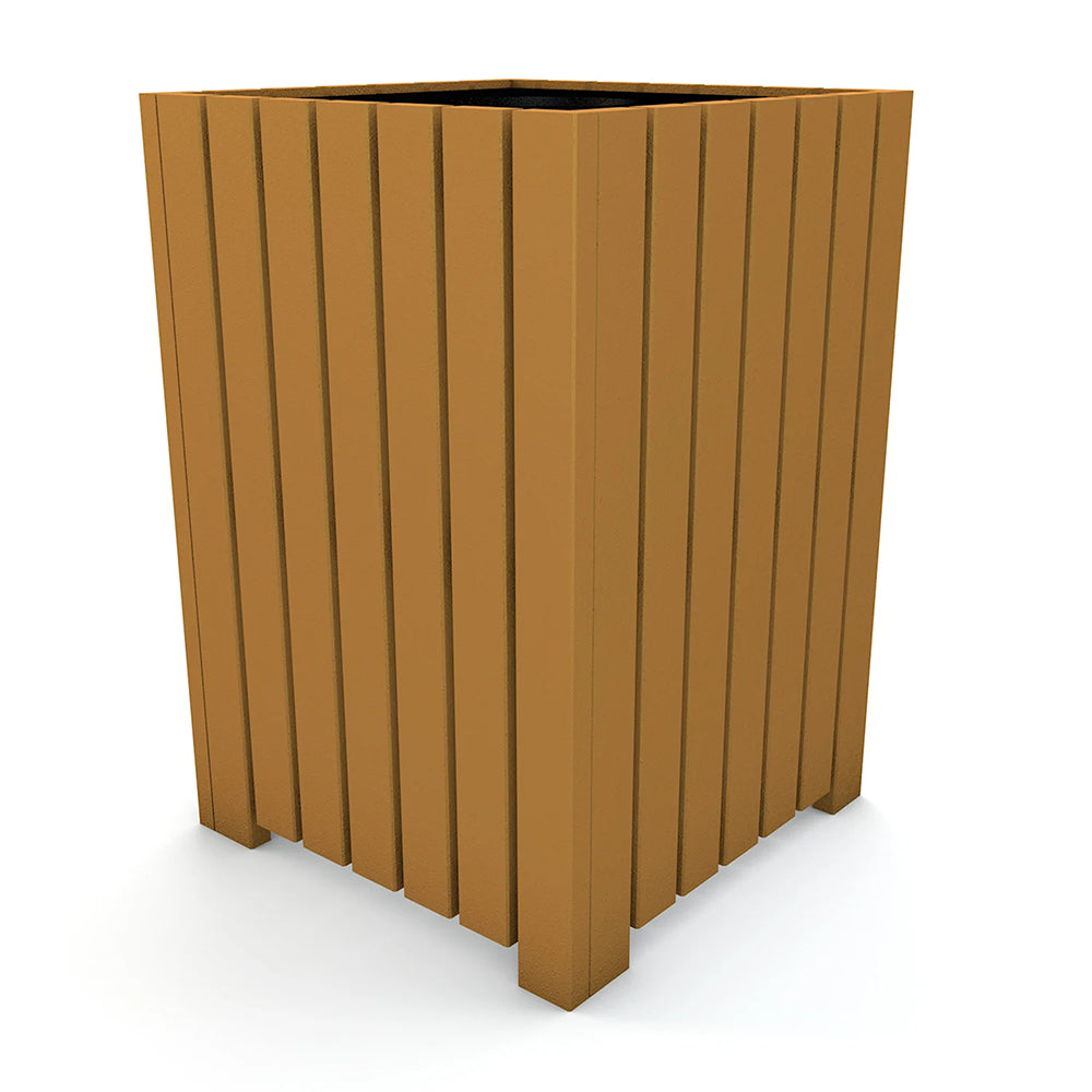 32 Gallon Square Trash Receptacle