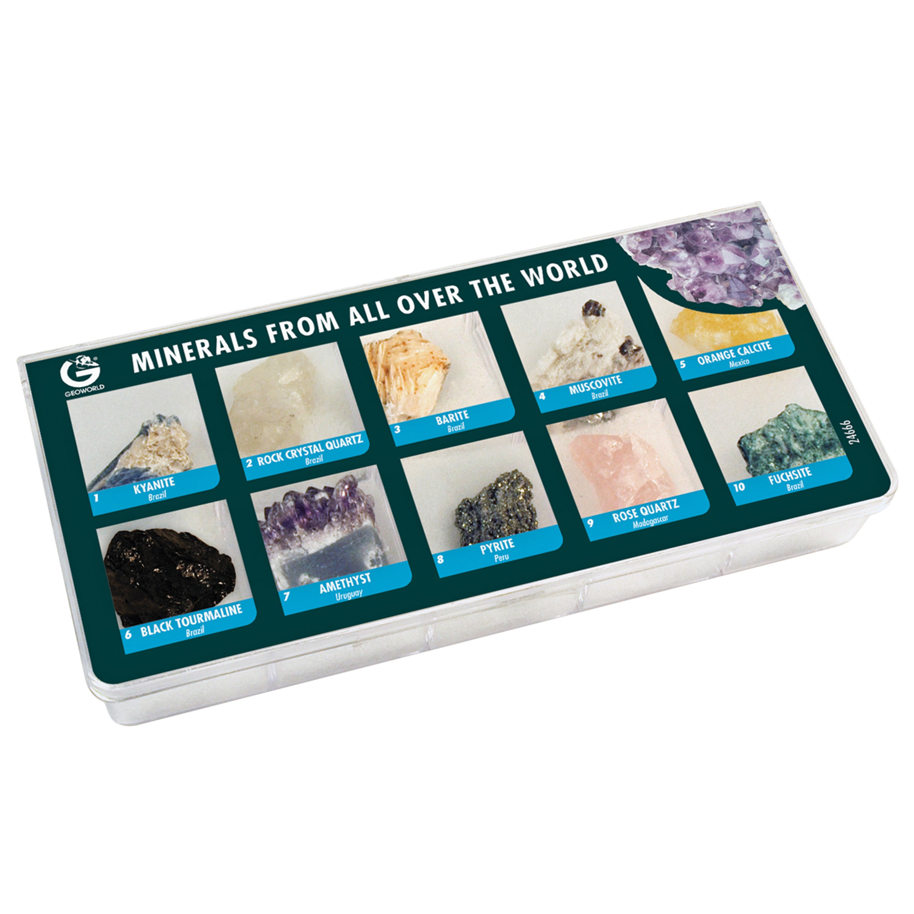 Minerals From All Over The World