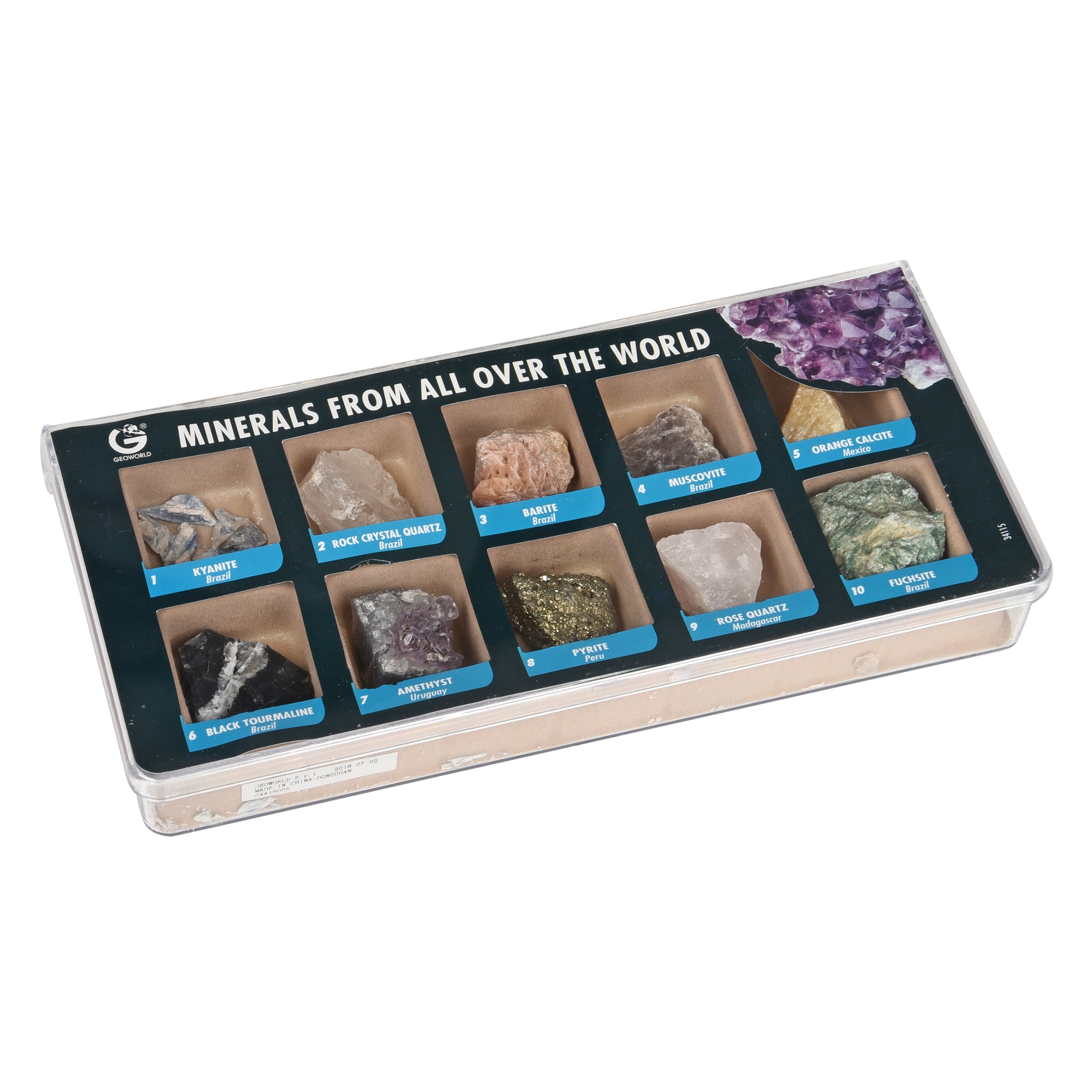Minerals From All Over The World
