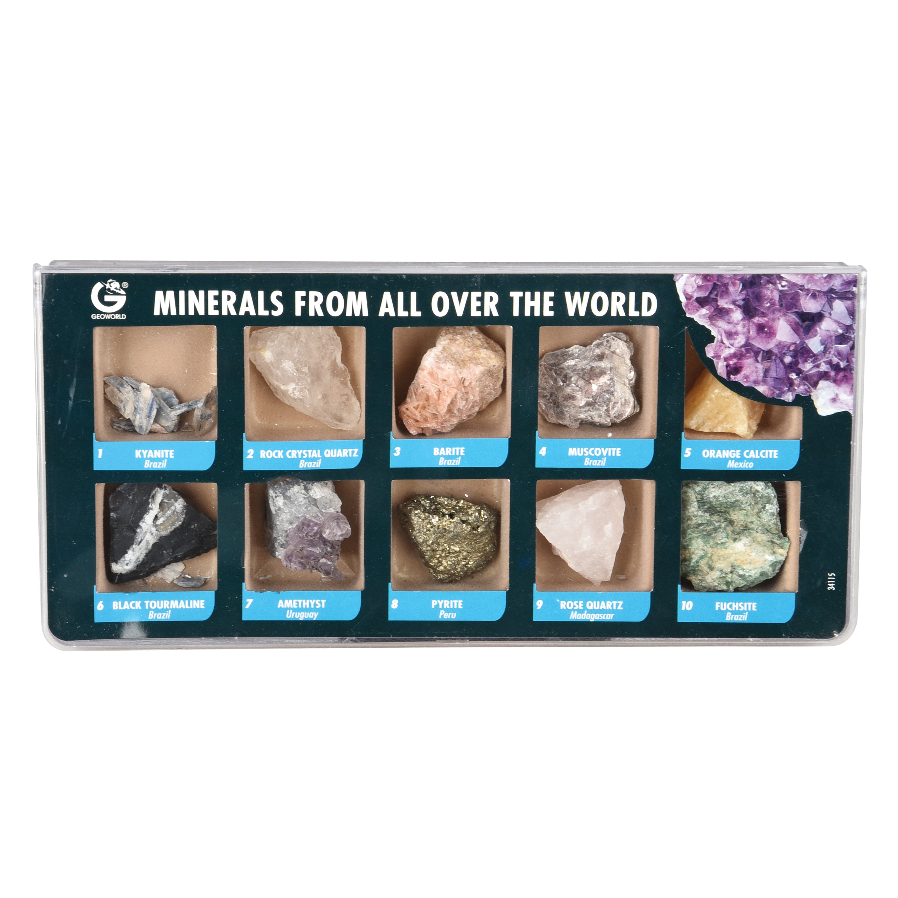 Minerals From All Over The World
