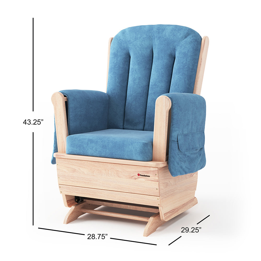 Measurements in Inches of Oversized Glider Rocker Chair