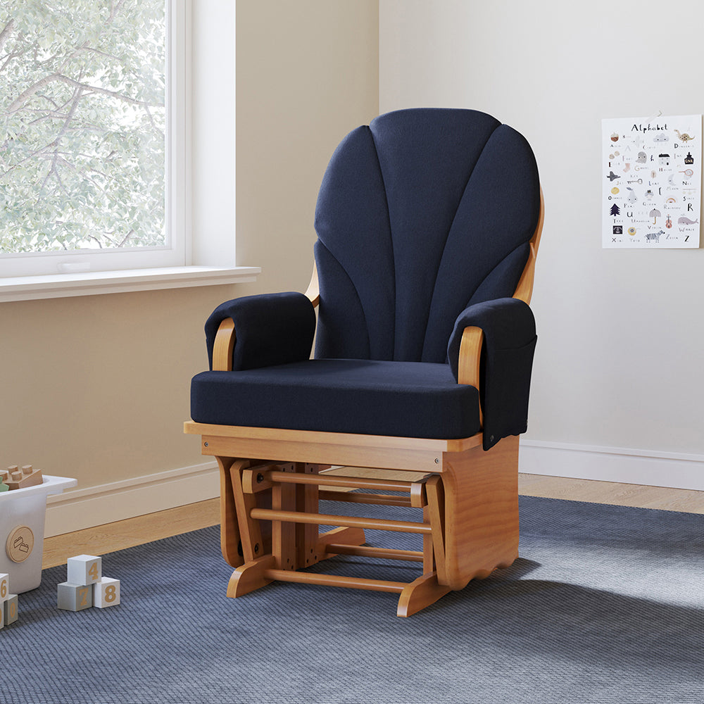 Standard Size Wooden Glider Rocker in Classroom