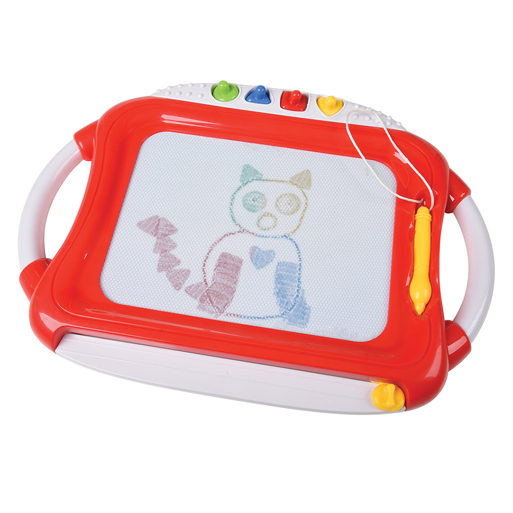 Creating Designs with Magnetic Sketcher Board with Stylus & Shape Stampers
