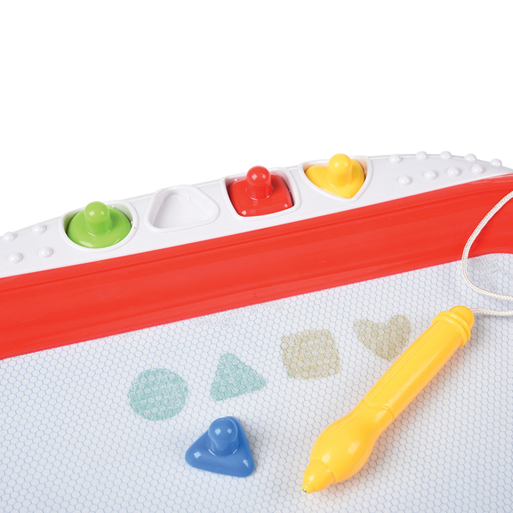 Close-up of Shape Stampers with Magnetic Sketcher Board