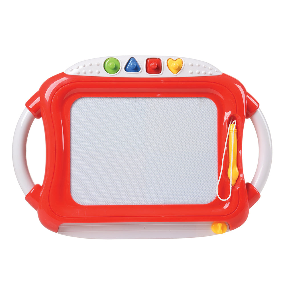 Magnetic Sketcher Board with Stylus & Shape Stampers