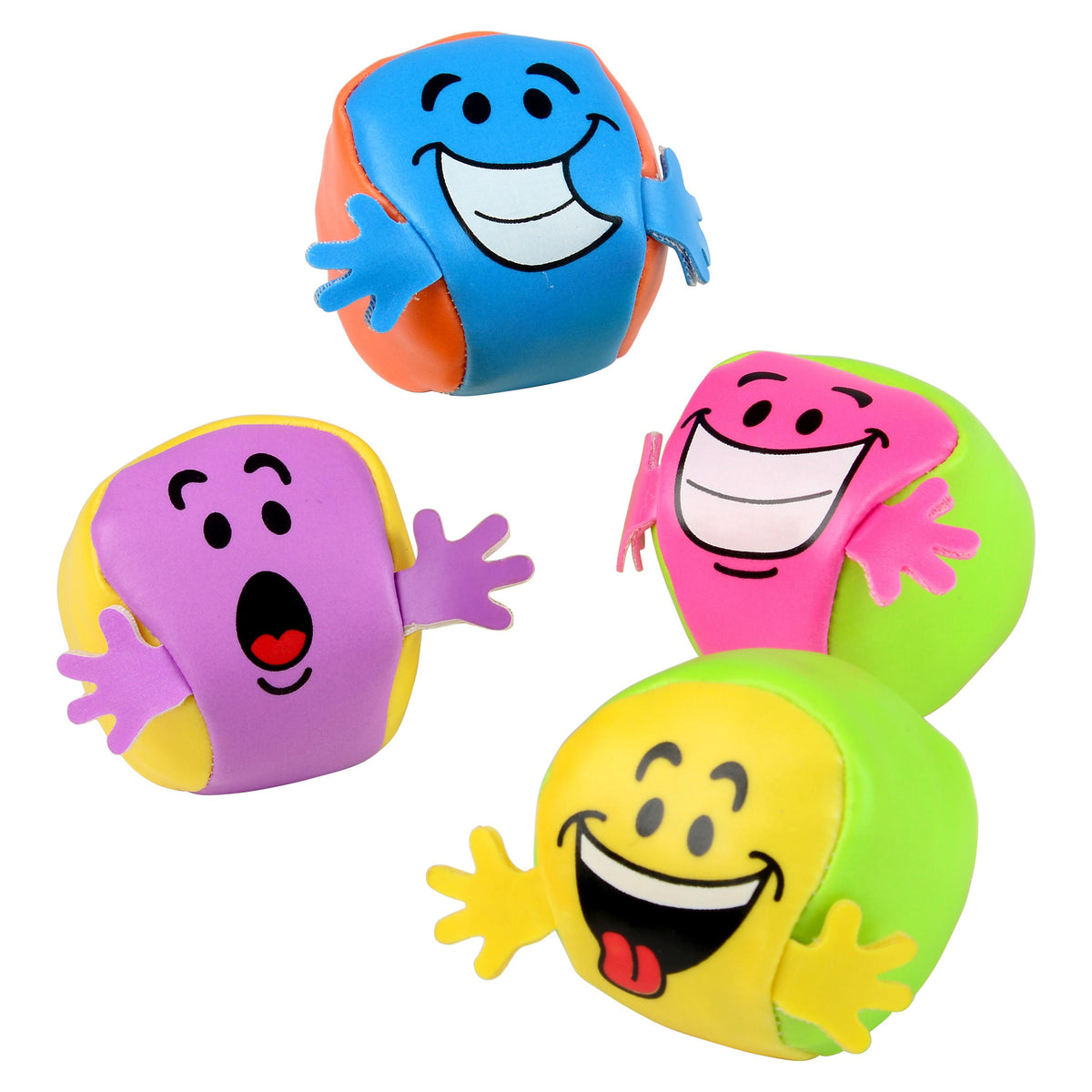 Emoji Sensory Kickballs - Set of 4