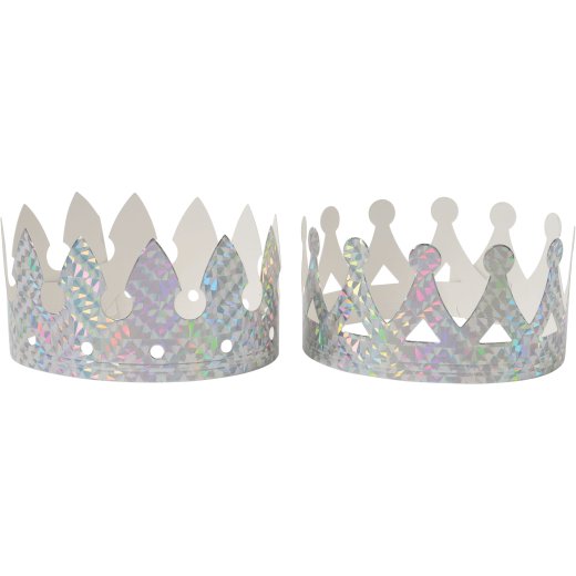Metallic Crowns – Set of 12
