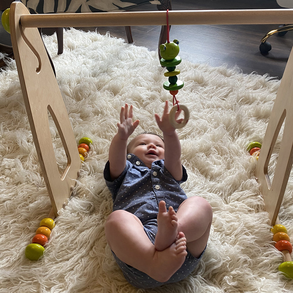 Mastering Fine Motor Skills with Infant Play Gym