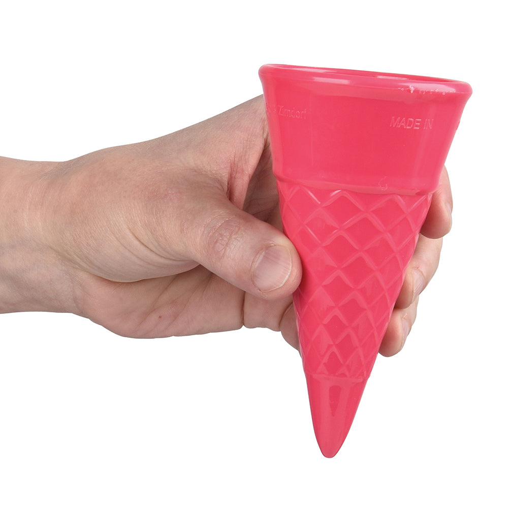 Handheld Pink Cone