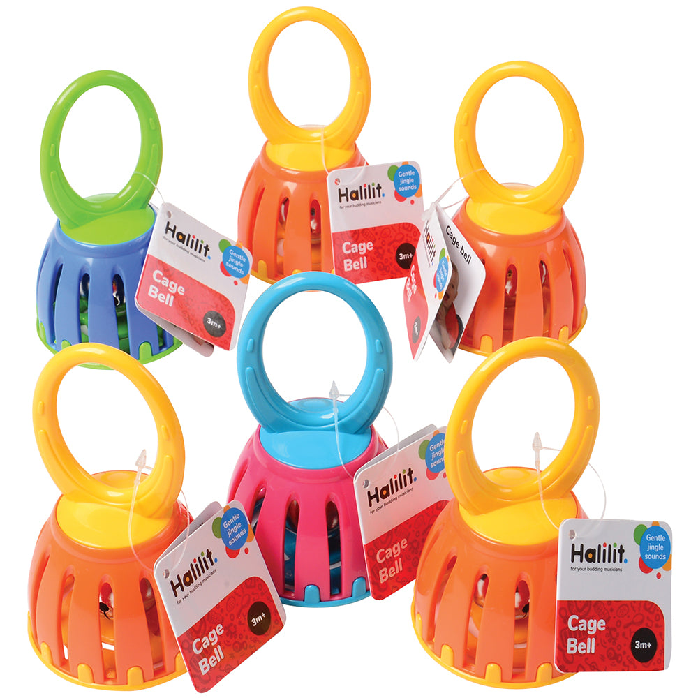 Infant-Safe Baby Bells Set | 6-Piece Colorful Musical Toy