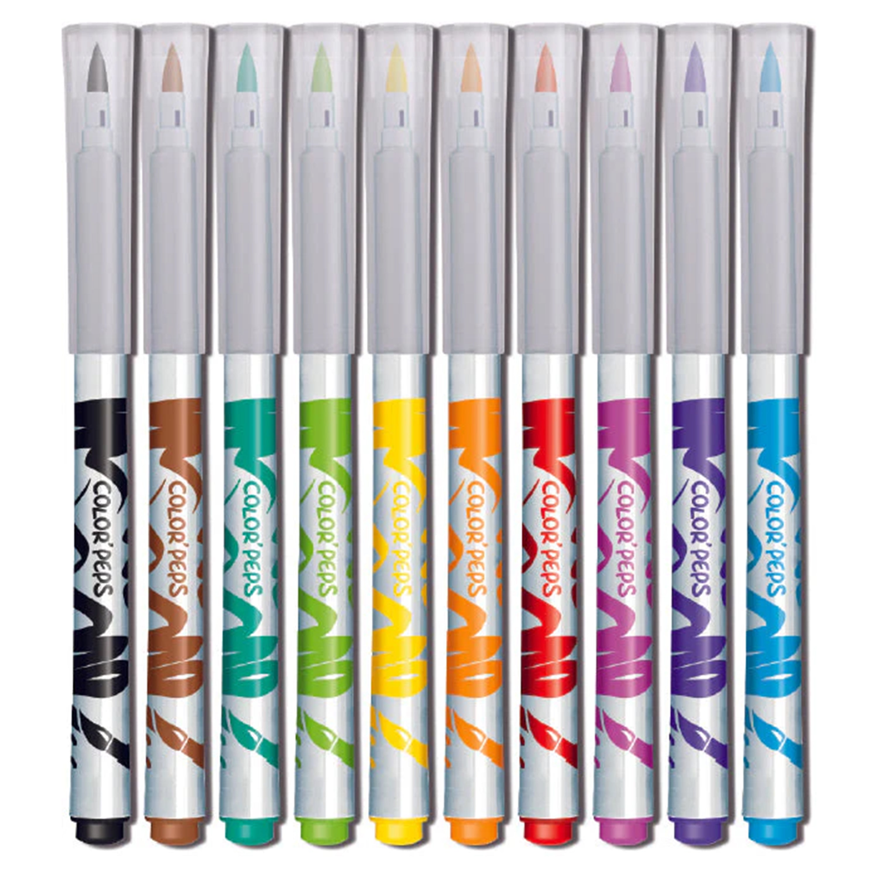 Color Peps Brush Tip Markers