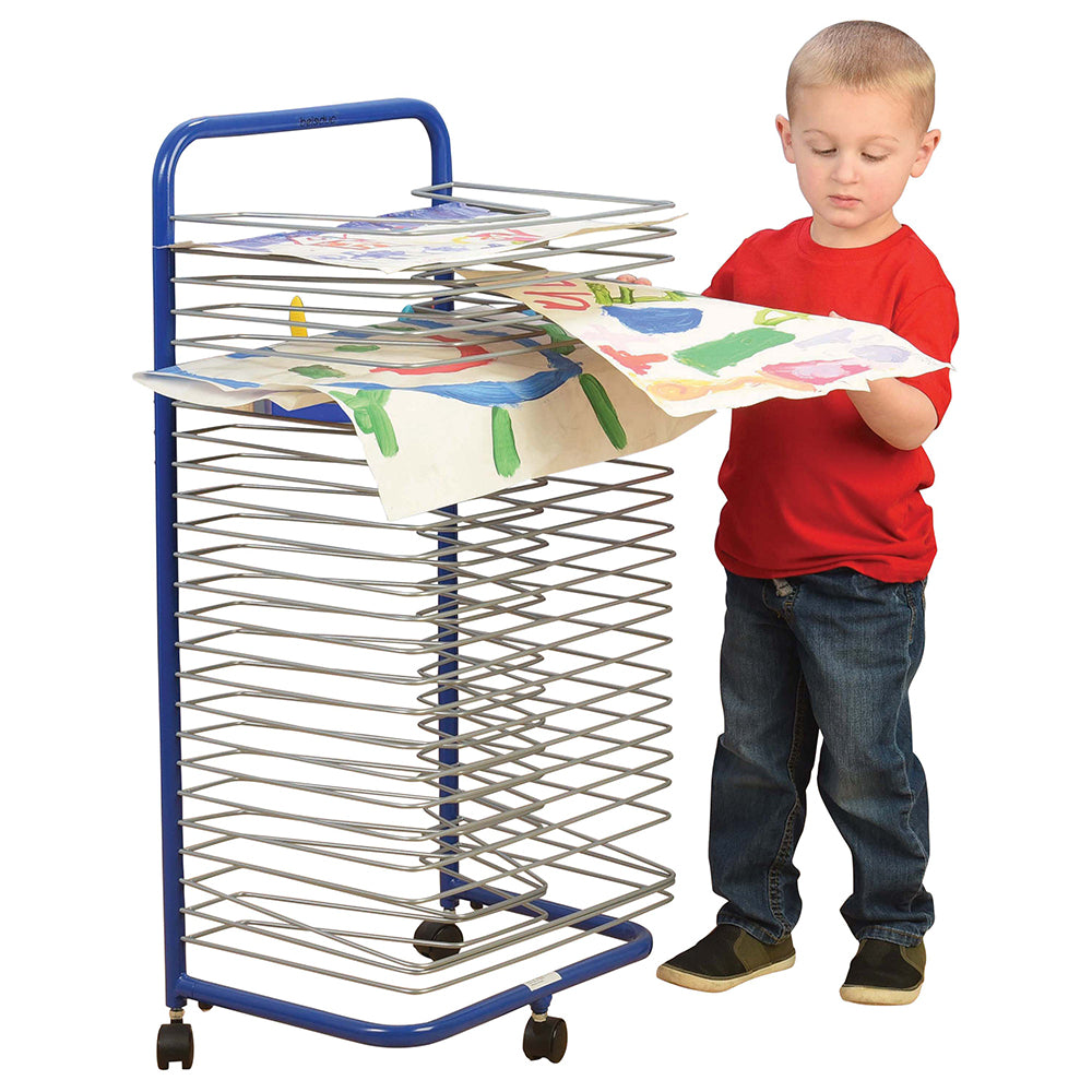 Mobile Drying Rack for the Classroom