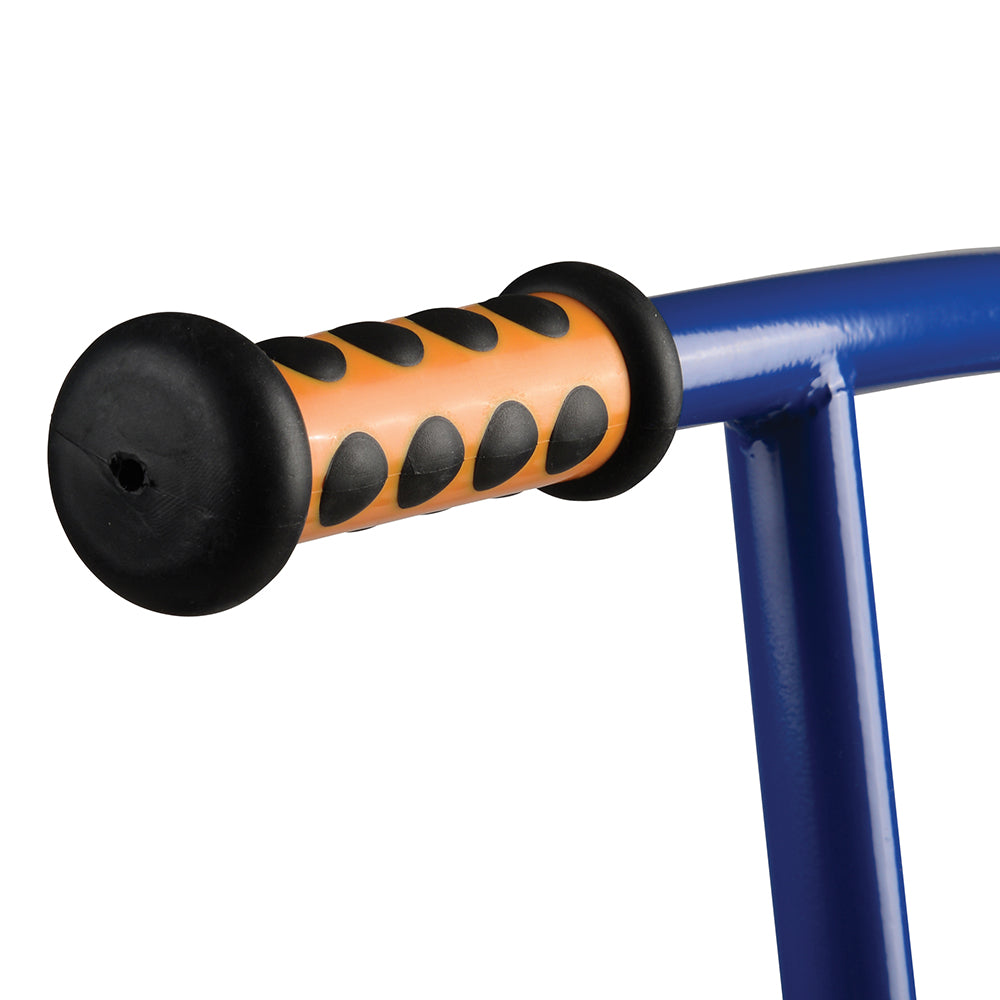 Easy-grip, non-slip handlebars