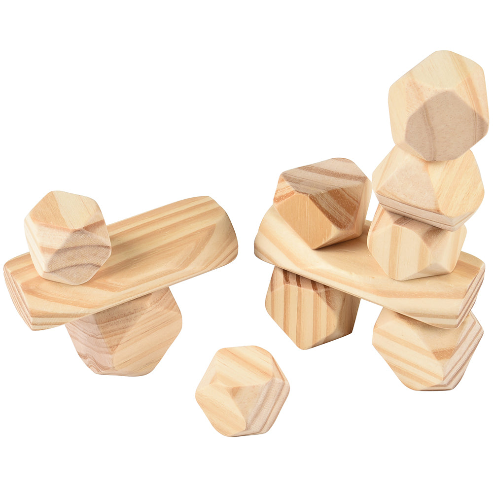 Natural Wooden Balancing Blocks