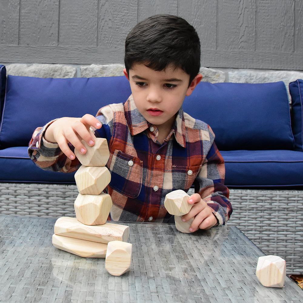 Natural Wooden Balancing Blocks