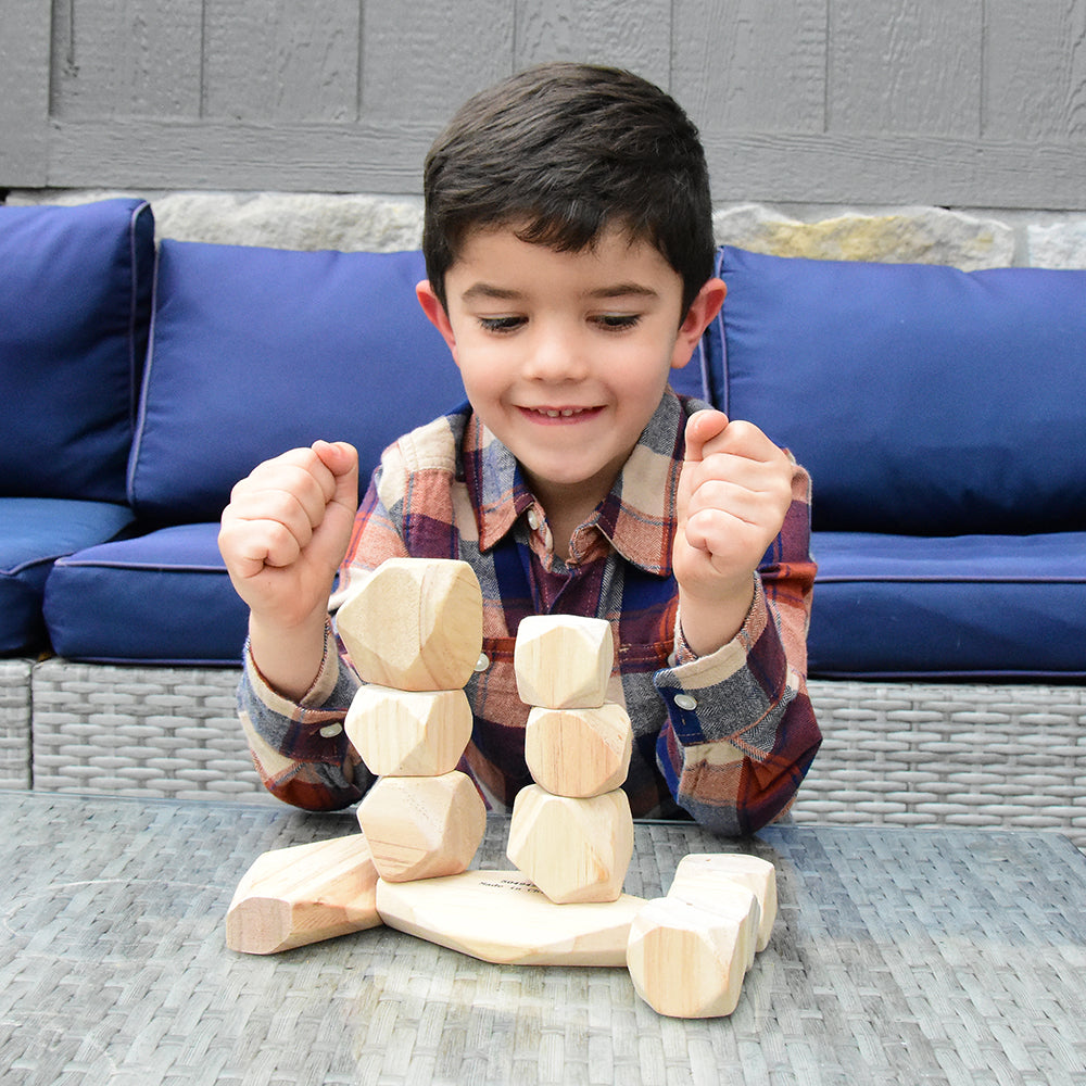 Natural Wooden Balancing Blocks