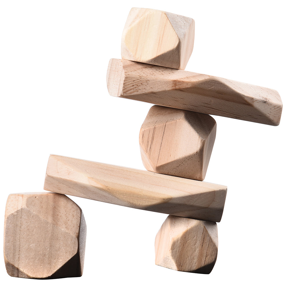 Natural Wooden Balancing Blocks