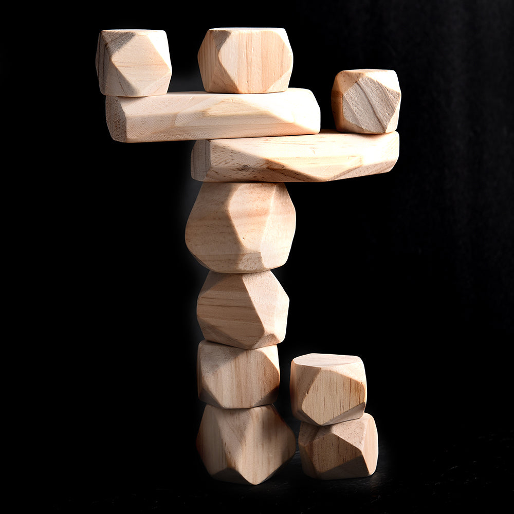 Natural Wooden Balancing Blocks