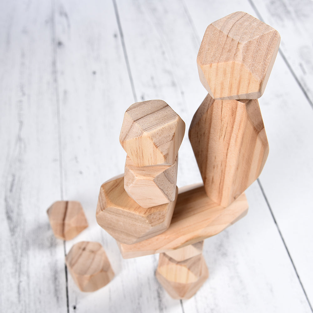 Natural Wooden Balancing Blocks