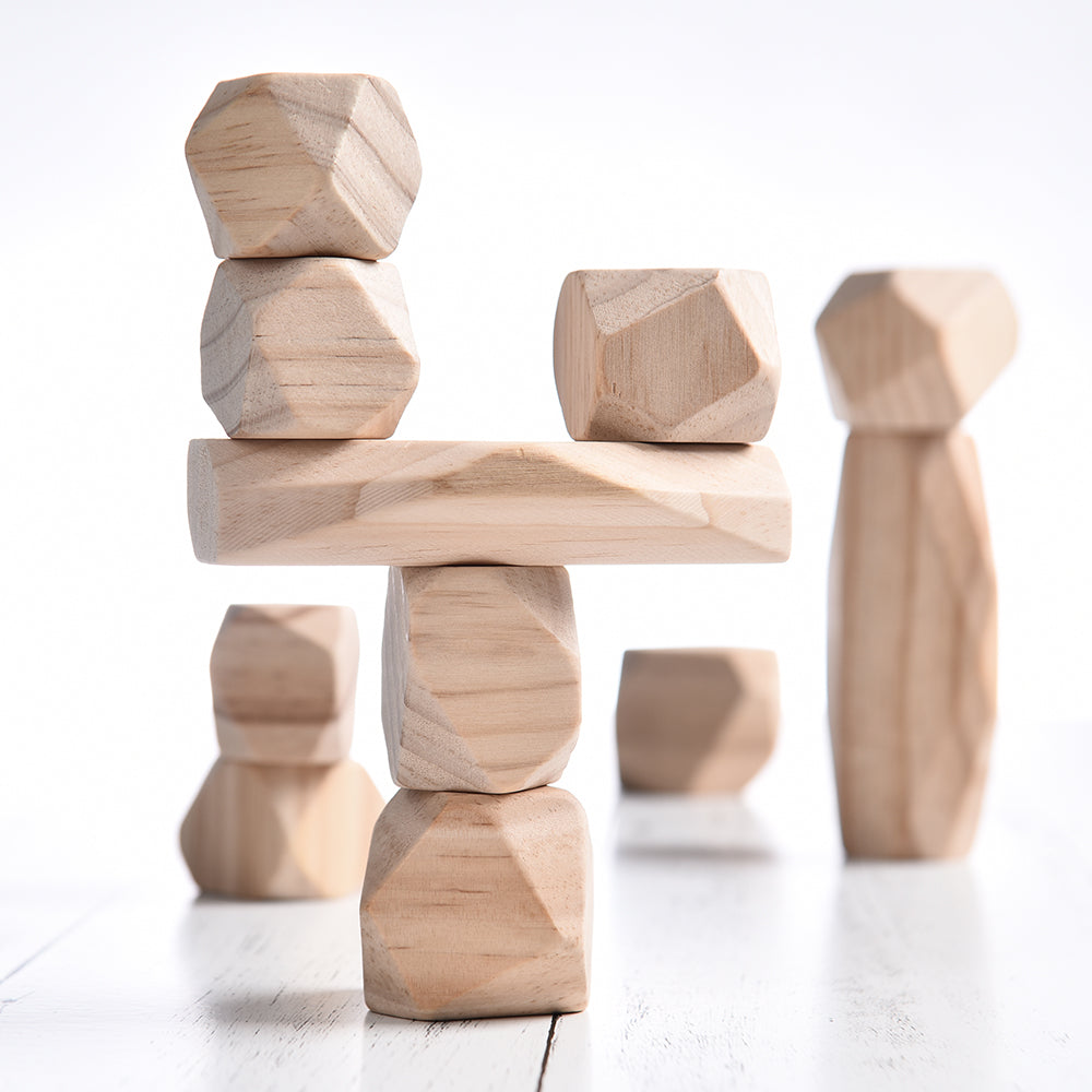 Natural Wooden Balancing Blocks