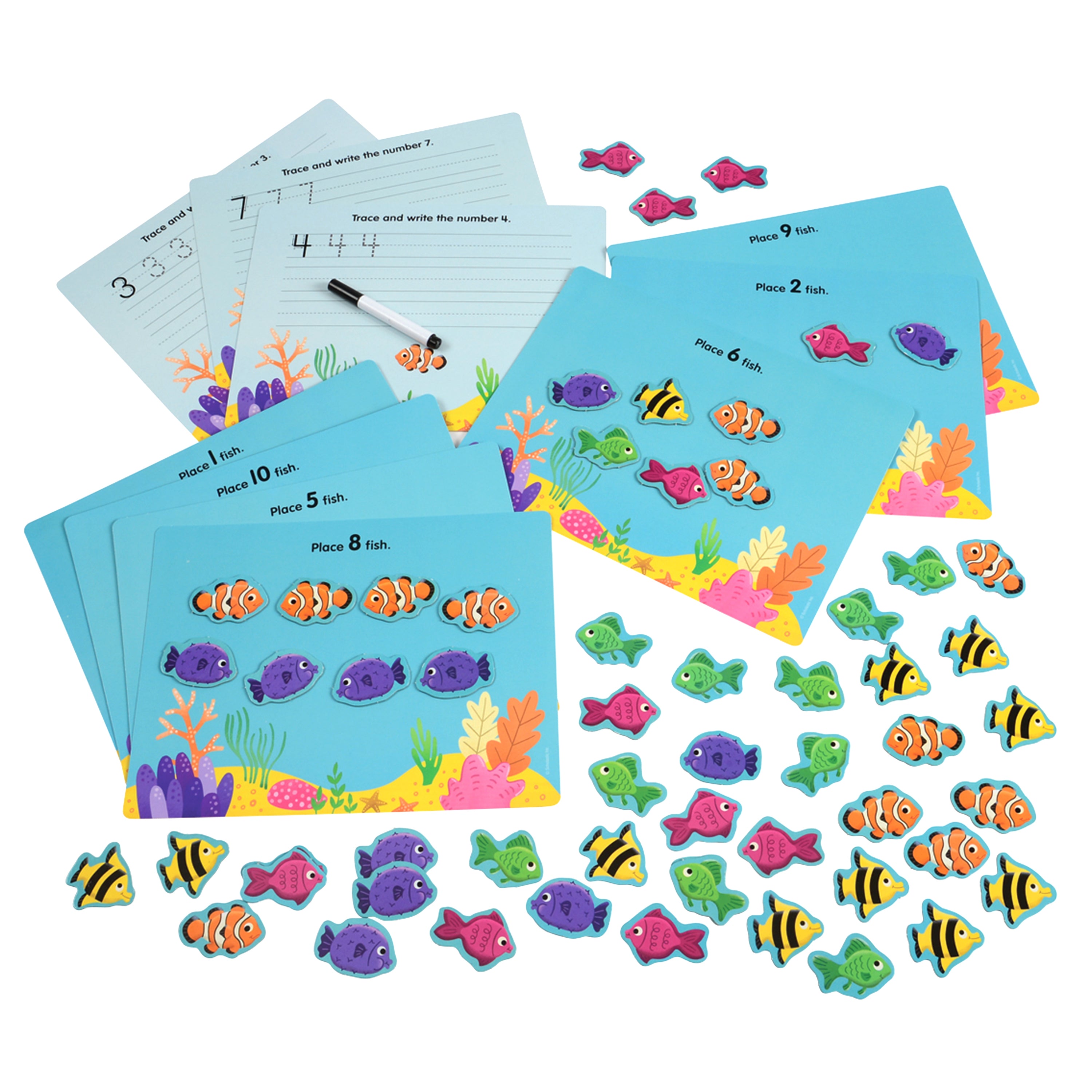 Numbers & Counting Learning Mats