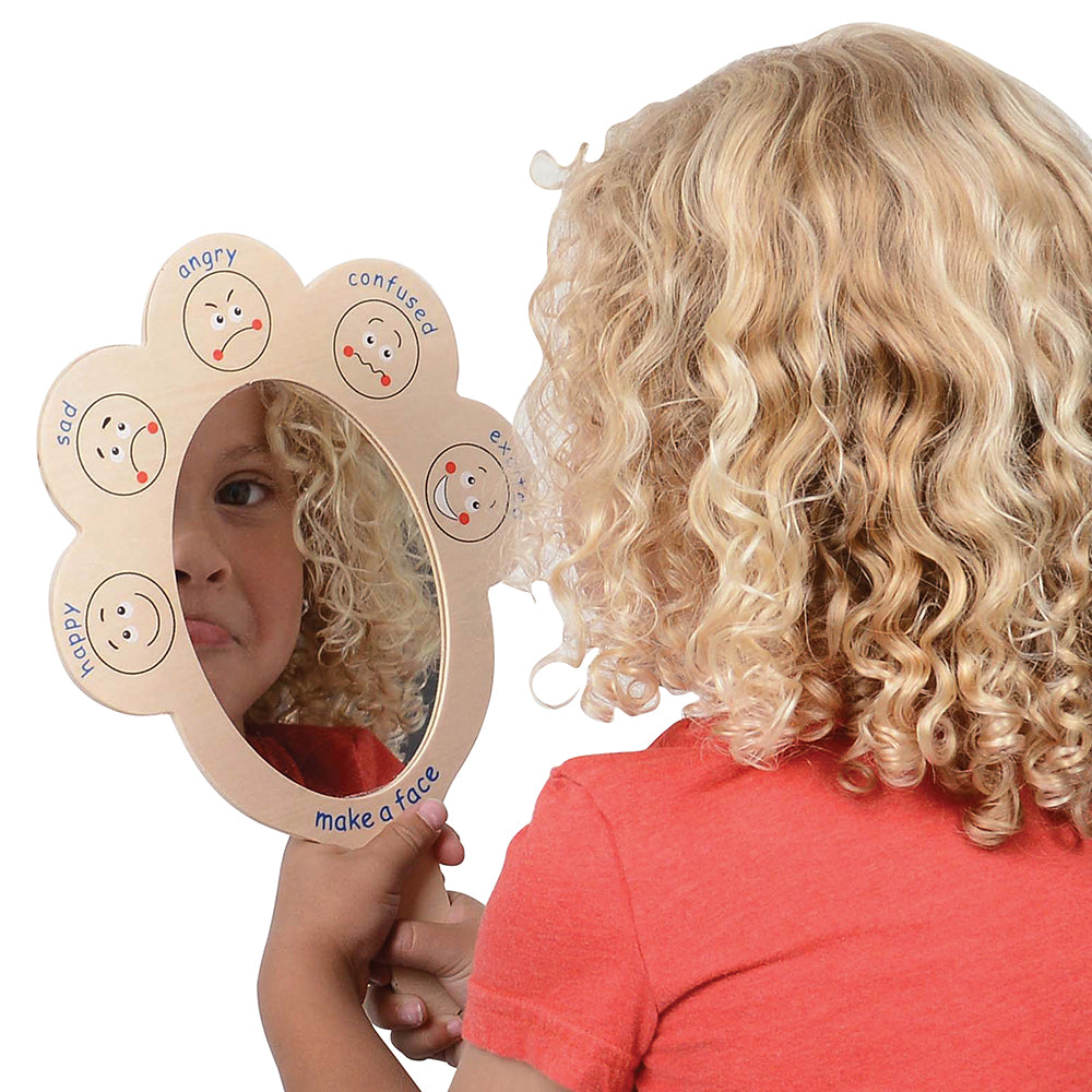 Child Mimicking Sadness with Emotion Exploration Mirror