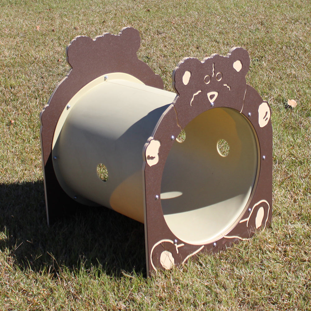 Bear Crawl Through Tunnel