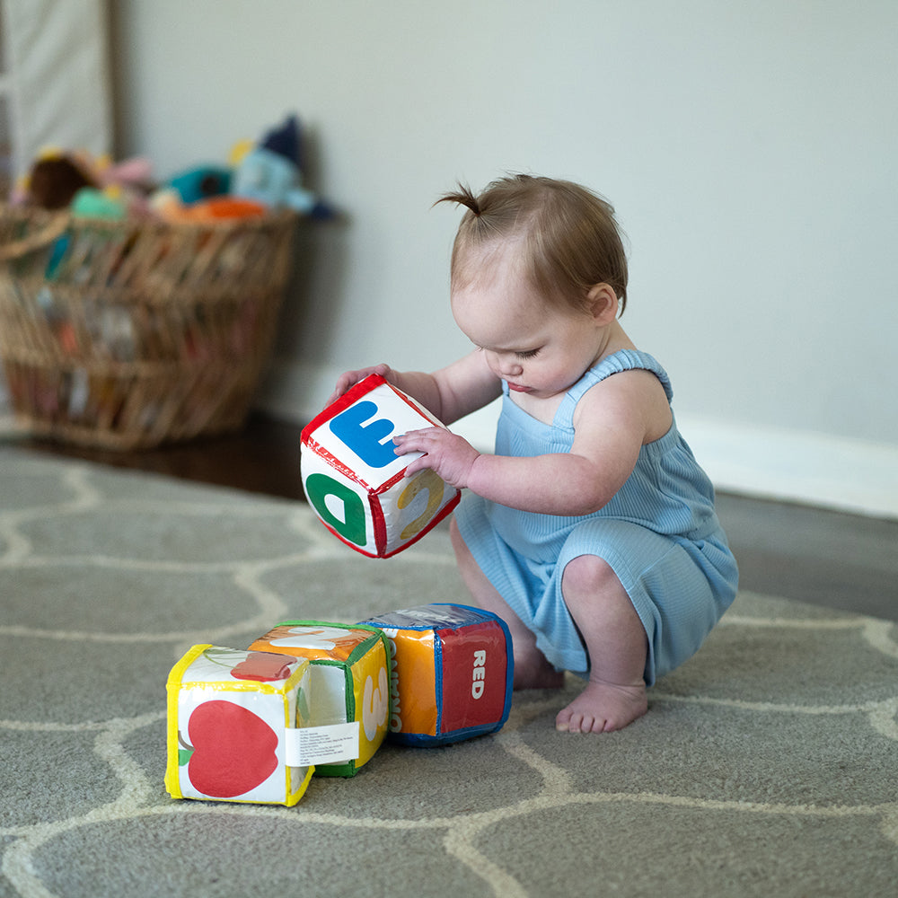 Baby Stacking Personalized Blocks