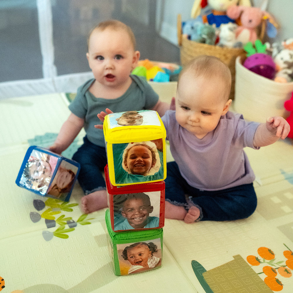 Stackable Blocks with Photo Pockets