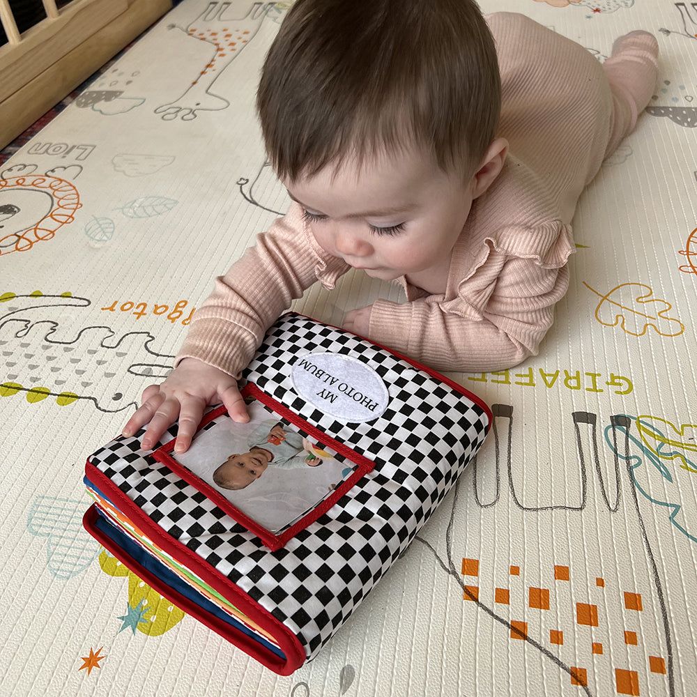 Baby with Soft Photo Album